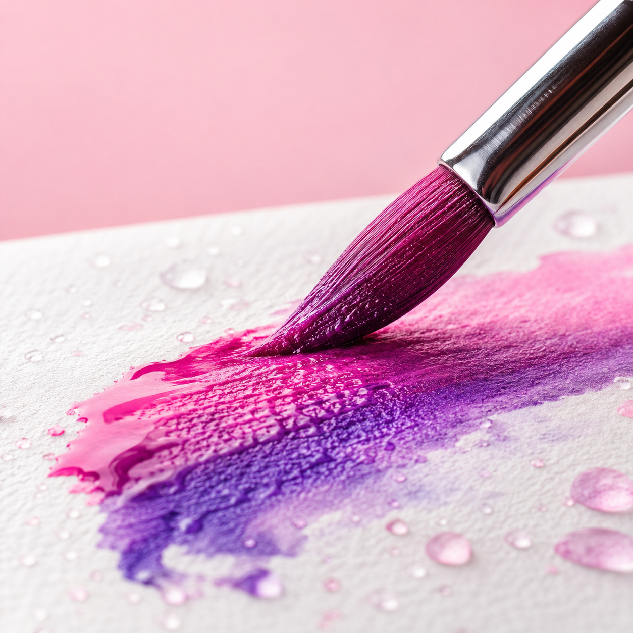 Close-up of art supplies